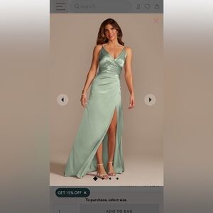 Bridesmaid or prom dress